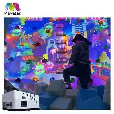 Tafluniad Rhyngweithiol Dringo Wal i Blant